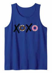 Donut Shirt Cute XOXO Hugs and Kisses Tank Top