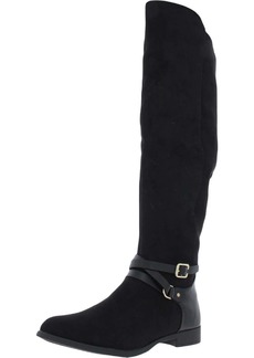 XOXO Thames Womens Padded Insole Tall Over-The-Knee Boots