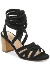 Xoxo Eden Block-Heel Dress Sandals Women's Shoes