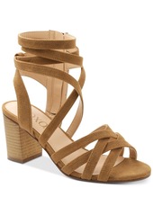 Xoxo Eden Block-Heel Dress Sandals Women's Shoes