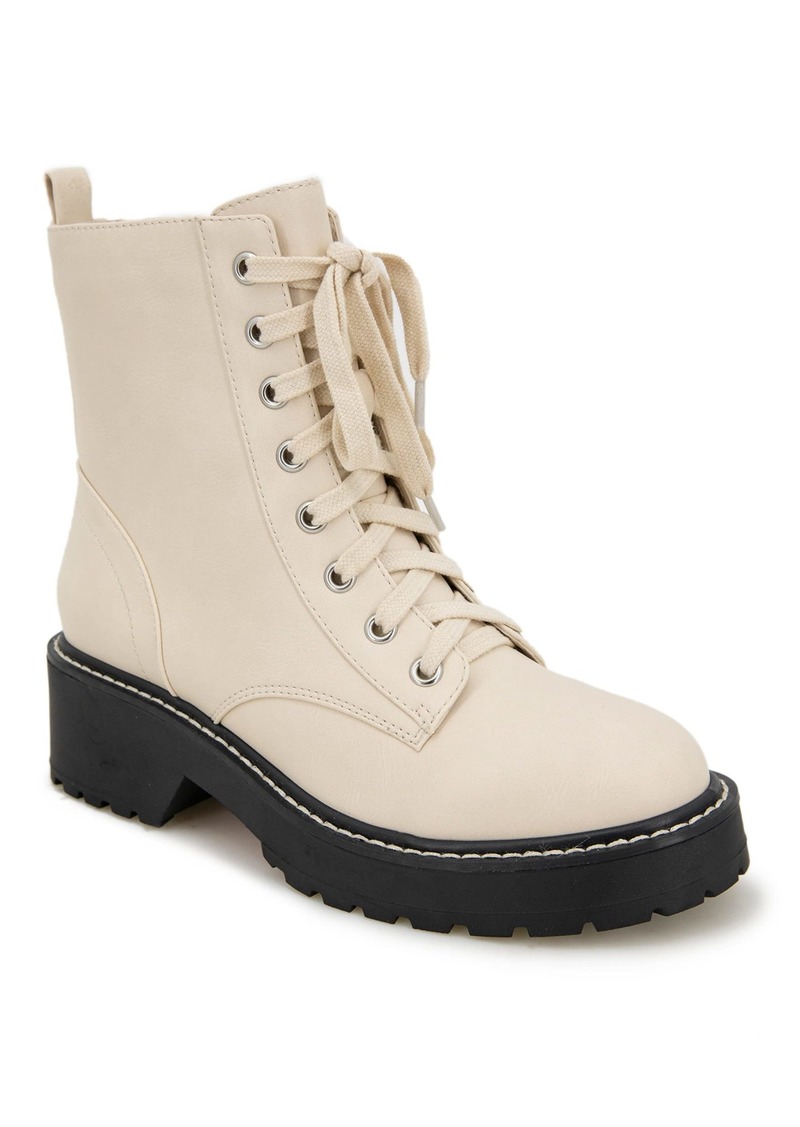 XOXO Women's Garrett Ankle Boot Off White