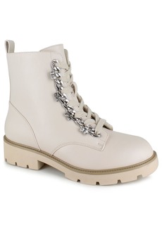 XOXO Women's PRISCIE Fashion Boot Off White