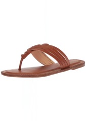 XOXO Women's Rimmie Flat Sandal tan M055 M US
