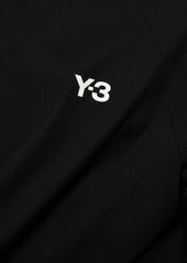 Y-3 3-stripe Logo Cotton T-shirt