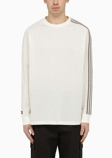 adidas Y-3 crew-neck long sleeves t-shirt with logo