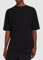 Y-3 Boxy Short-sleeved Cotton T-shirt