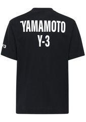 Y-3 Ch2 Gfx Printed Cotton Jersey T-shirt