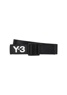 Y-3 Yohji Yamamoto Classic Logo Webbing Belt