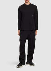 Y-3 Cotton Long Sleeve T-shirt