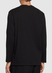 Y-3 Cotton Long Sleeve T-shirt