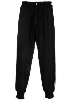 Y-3 drawstring tapered track pants