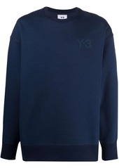 Y-3 logo crew-neck sweatshirt