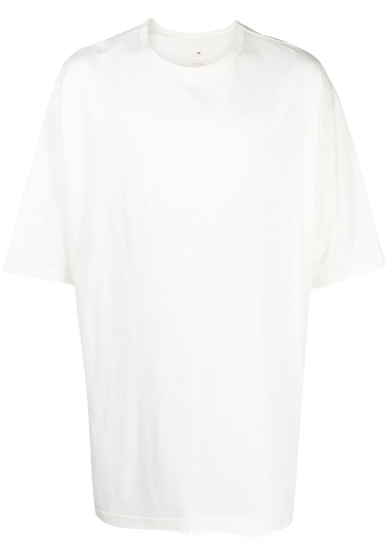 Y-3 logo-patch cotton T-shirt