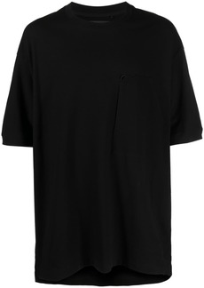 Y-3 logo-patch sleeve T-shirt