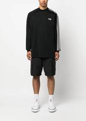 Y-3 Yohji Yamamoto logo-print 3-Stripes sweatshirt