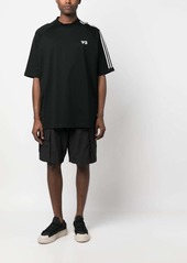 Y-3 logo-print cotton T-shirt