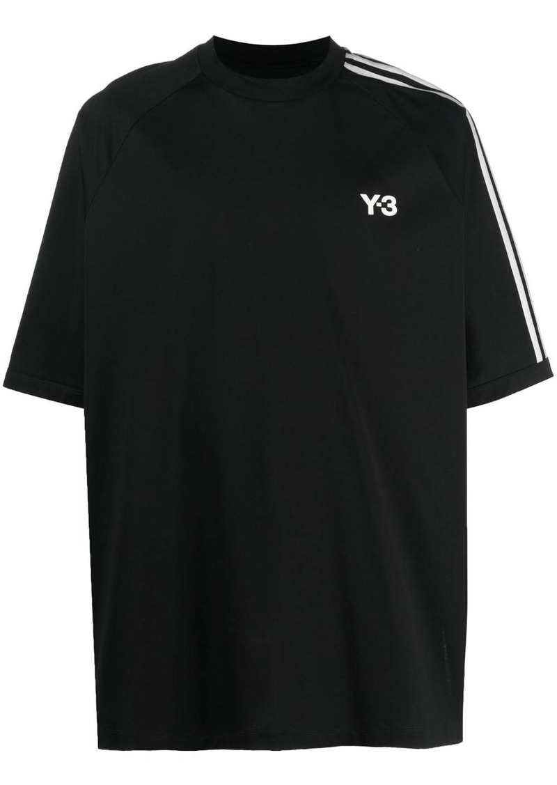 Y-3 logo-print cotton T-shirt