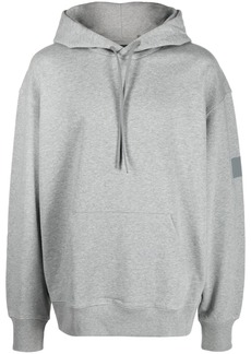 Y-3 logo-print drawstring hoodie