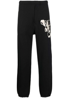 Y-3 logo-print track pant