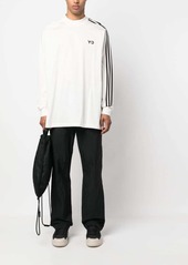 Y-3 long-sleeved cotton T-shirt