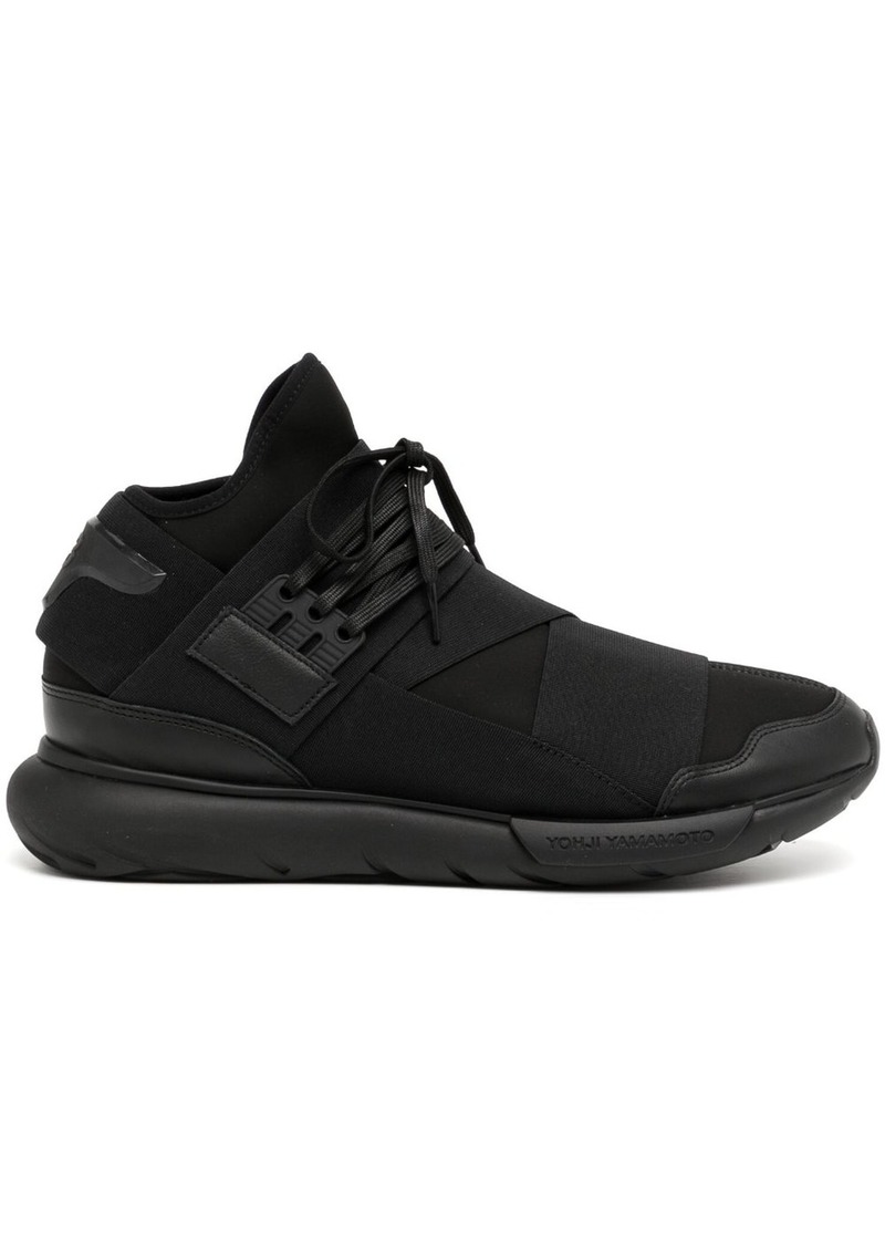 Y-3 Qasa High 'Triple Black' sneakers