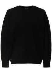 Y-3 Wool Blend Knit Crewneck Sweater