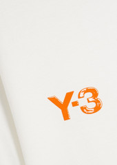 Y-3 - Appliquéd cotton-jersey T-shirt - White - XS