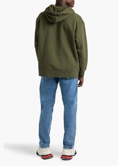 Y-3 - French cotton-terry hoodie - Green - XS