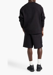 Y-3 - Logo-print French cotton-terry drawstring shorts - Black - M