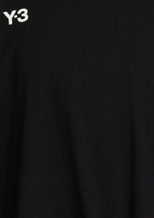 Y-3 - Logo-print cotton-jersey T-shirt - Black - L