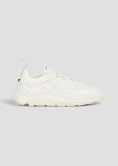 Y-3 - Shiku Run shell and leather sneakers - White - UK 7