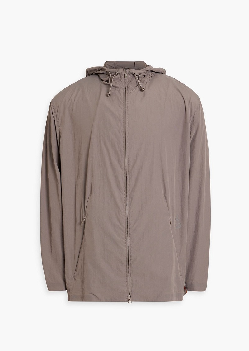 Y-3 - Two-tone shell hooded jacket - Neutral - L