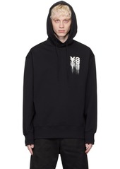 Y-3 Black Graphic Hoodie