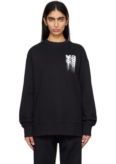 Y-3 Yohji Yamamoto Y-3 Black Graphic Sweatshirt