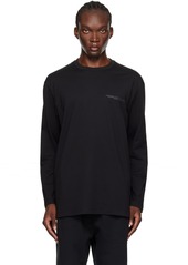 Y-3 Black Logo Long Sleeve T-Shirt