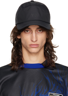 Y-3 Black Nylon Cap