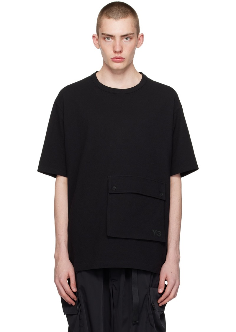 Y-3 Black Pocket T-Shirt