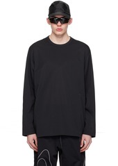 Y-3 Black Premium Long Sleeve T-Shirt