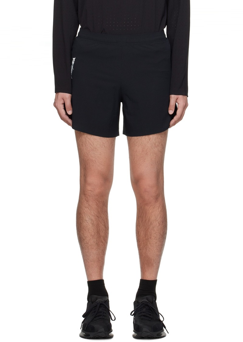 Y-3 Black Printed Shorts