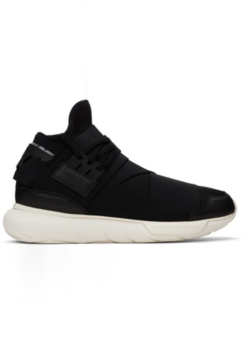 Y-3 Black Qasa Sneakers