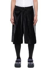 Y-3 Black Track Shorts