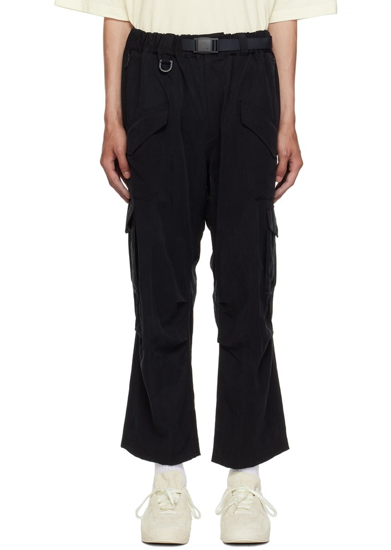 Y-3 Black Utility Cargo Pants