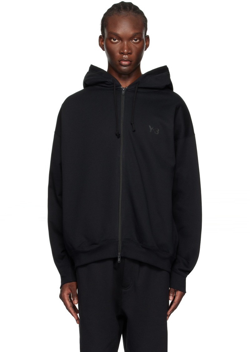 Y-3 Black Zip Hoodie