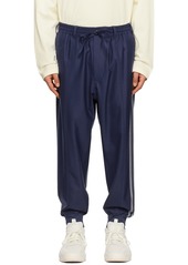 Y-3 Blue Cuffed Lounge Pants