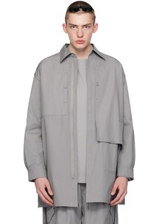 Y-3 Gray Workwear Jacket