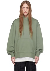 Y-3 Green Drawstring Hoodie