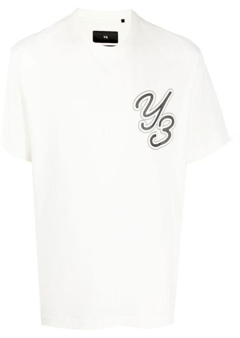 Y-3 Logo cotton t-shirt