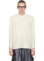 Y-3 Off-White Loose Long Sleeve T-Shirt