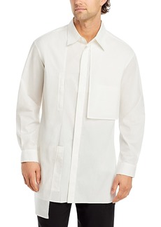 Y-3 Paneled Button Front Shirt