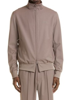 Y-3 Plain Weave Track Jacket in Tech Earth at Nordstrom